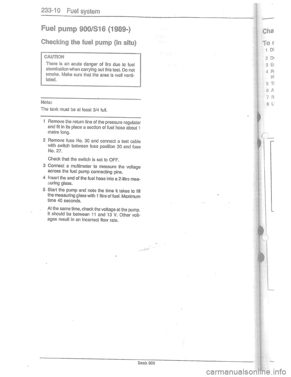 SAAB 900 1981  Service Manual Downloaded from www.Manualslib.com manuals search engine   