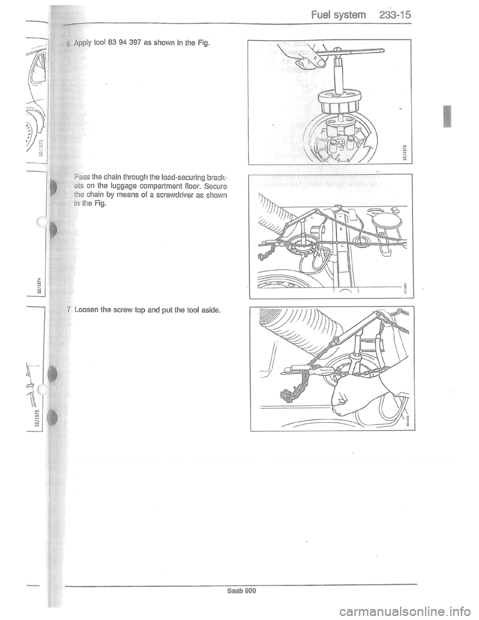 SAAB 900 1981  Service Manual Downloaded from www.Manualslib.com manuals search engine   