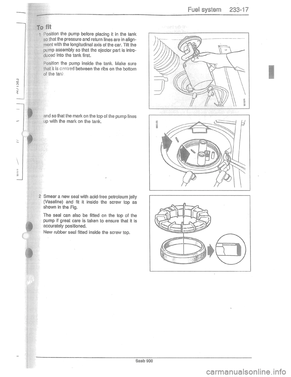 SAAB 900 1981  Service Manual Downloaded from www.Manualslib.com manuals search engine   