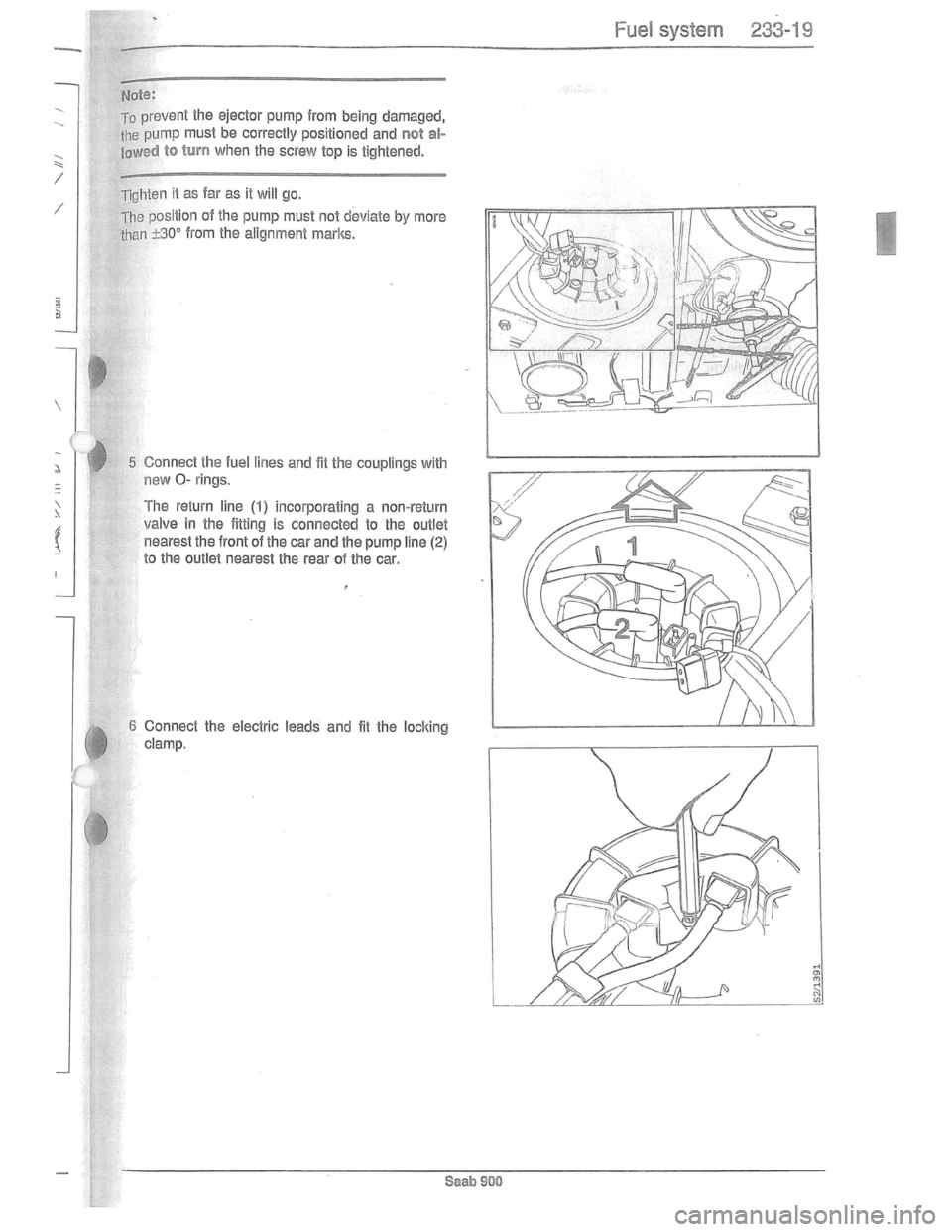 SAAB 900 1981  Service Manual Downloaded from www.Manualslib.com manuals search engine   