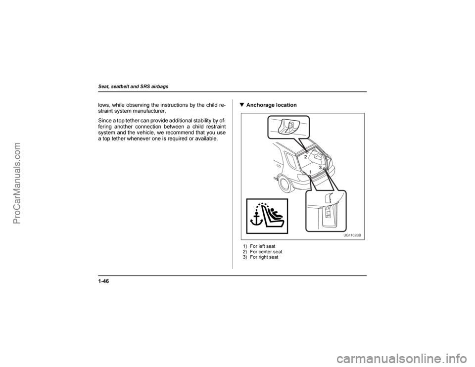 SAAB 9-2X 2005  Owners Manual ;=�	
��


		


		 
 	
			
,
	
	



