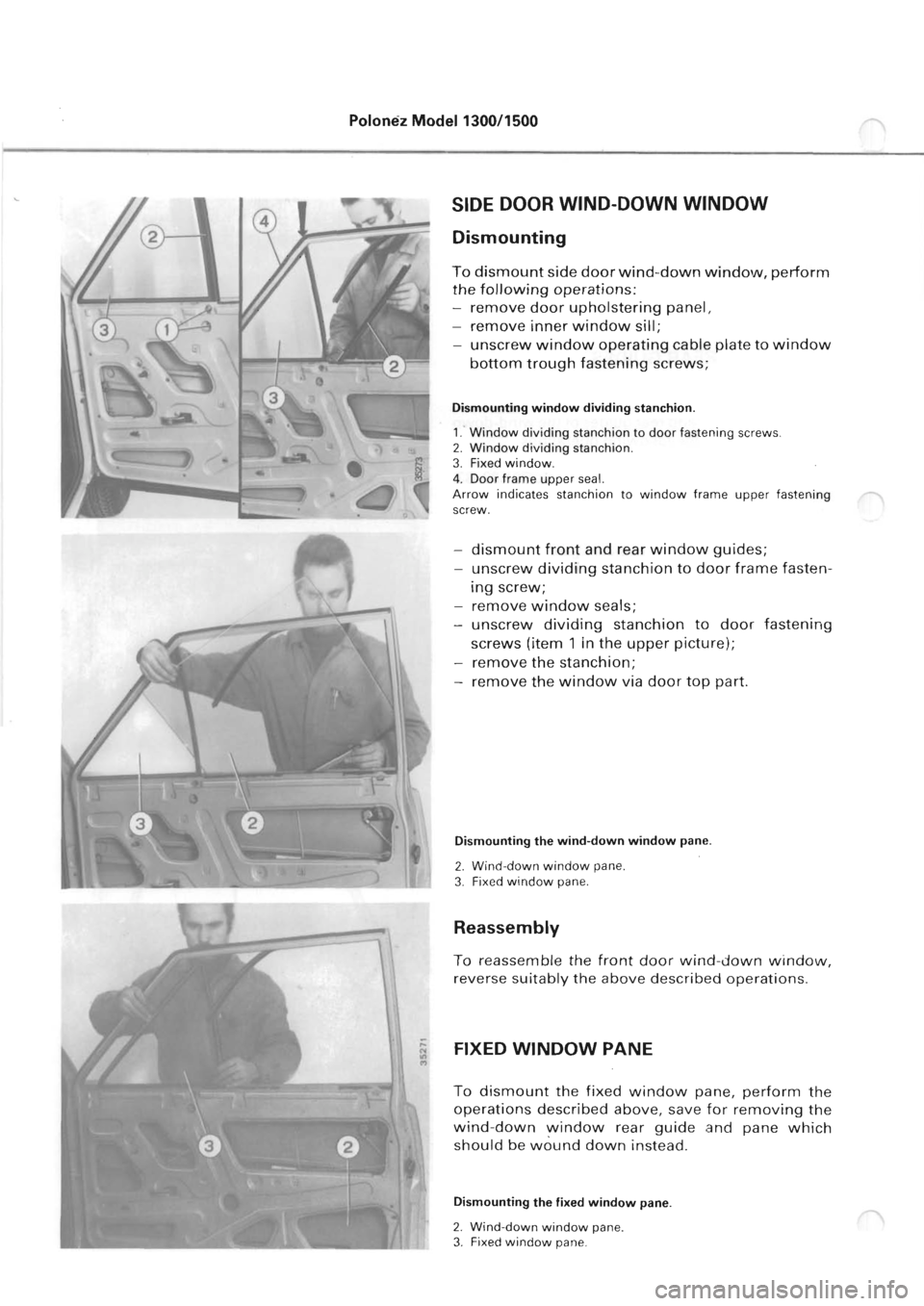 POLONEZ FSO 1300 1978  Repair Manual 