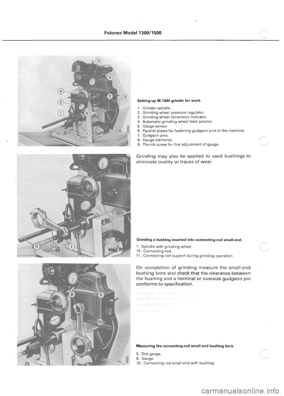 POLONEZ FSO 1300 1978  Repair Manual 