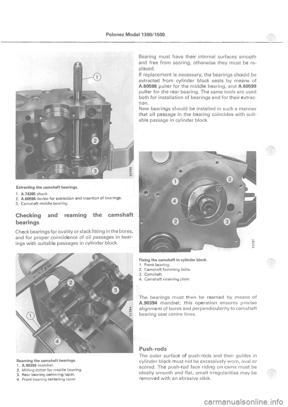 POLONEZ FSO 1300 1978  Repair Manual 
