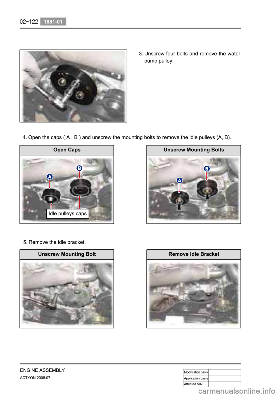 SSANGYONG ACTYON 2008  Service Repair Manual 