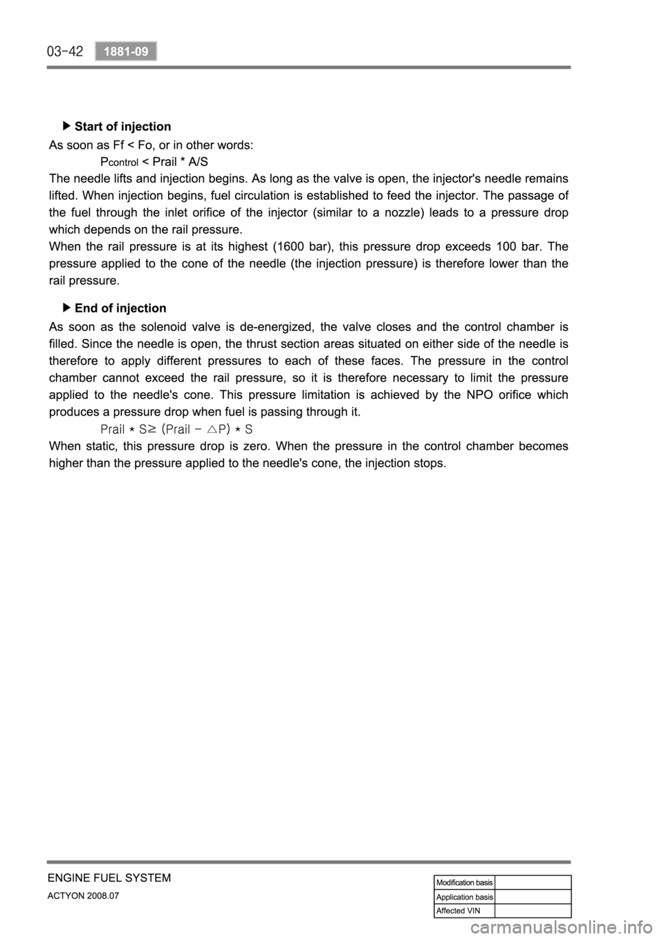 SSANGYONG ACTYON 2008  Service Repair Manual 