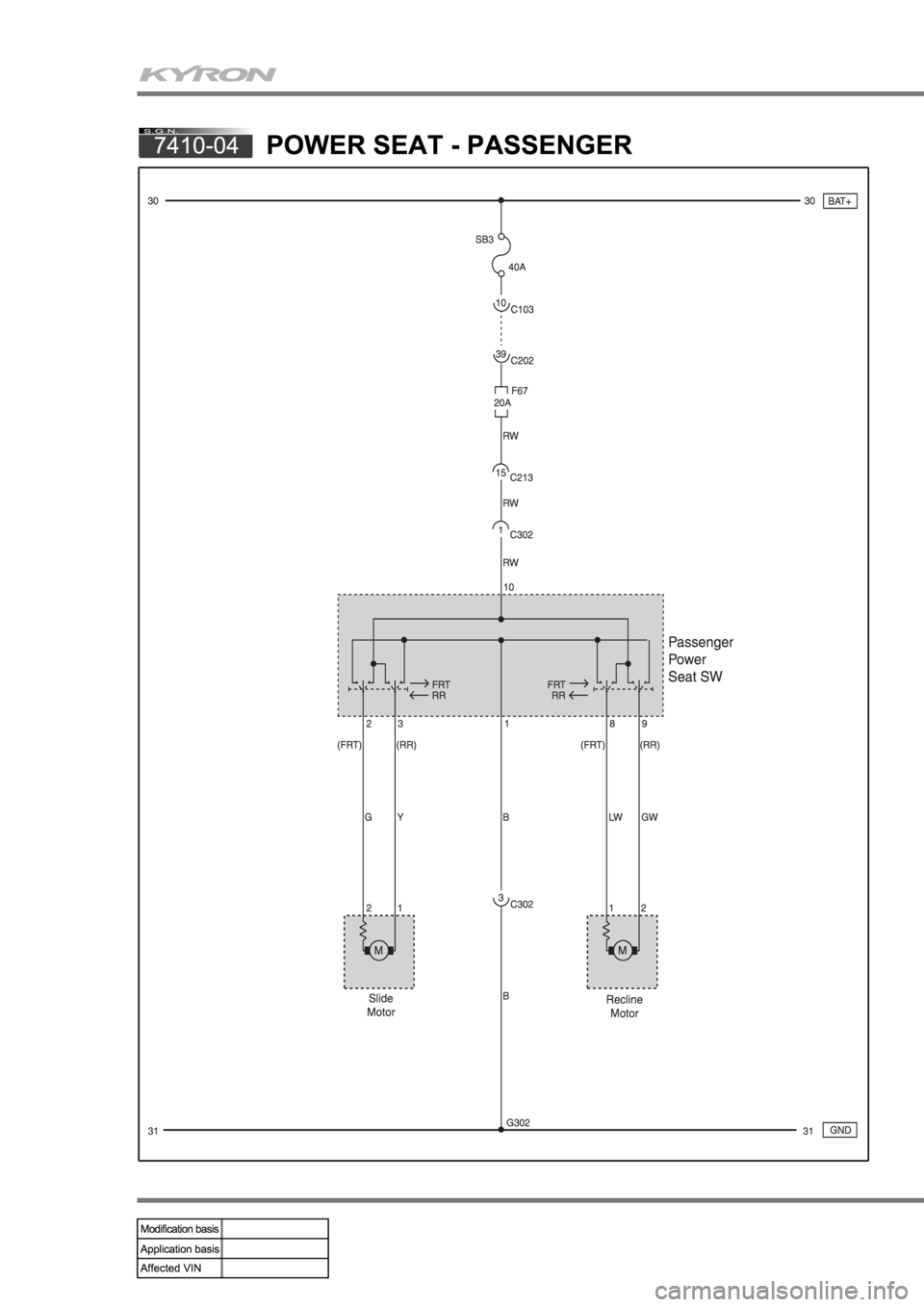 SSANGYONG KYRON 2007  Service Manual 