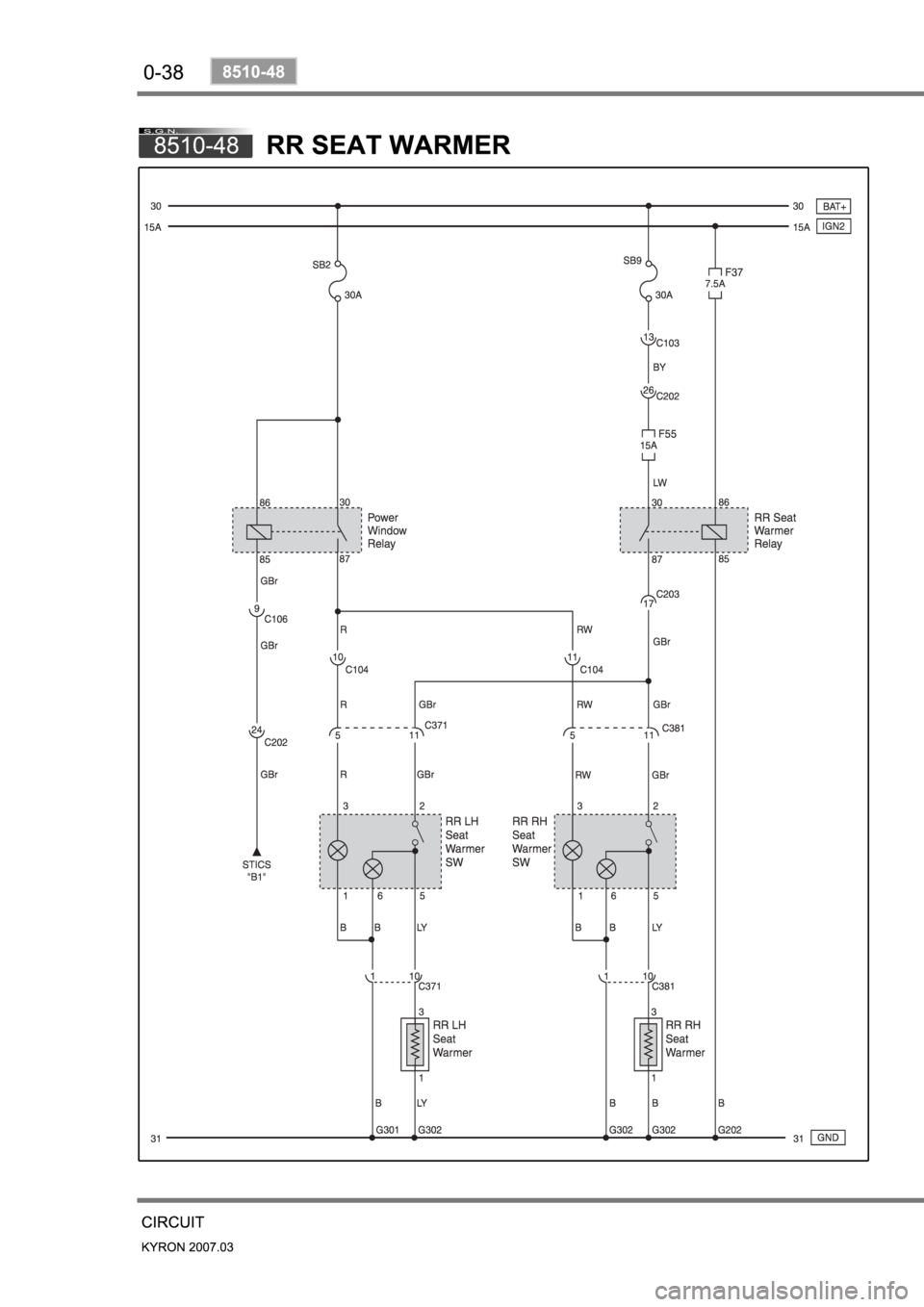 SSANGYONG KYRON 2007  Service Manual 