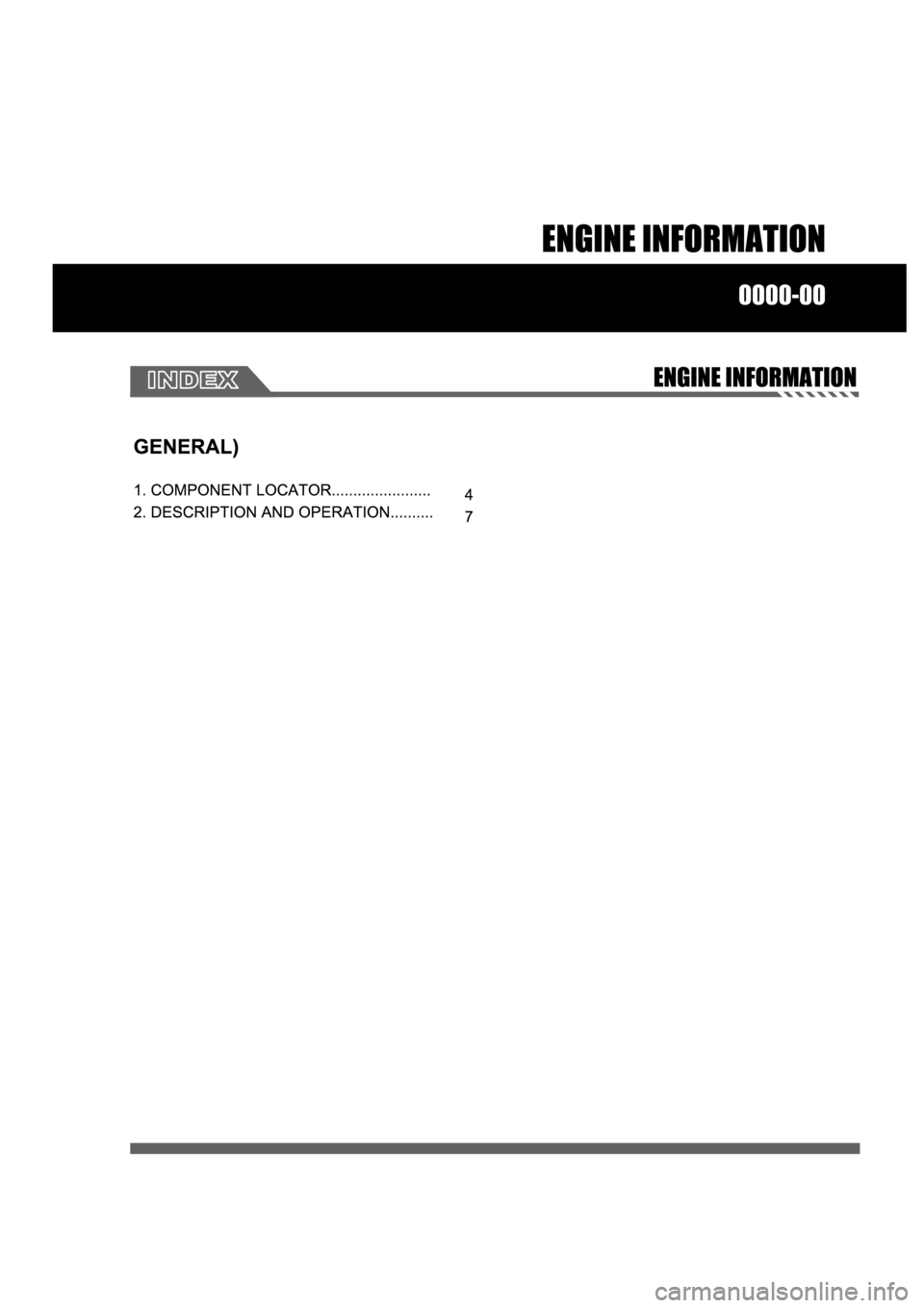 SSANGYONG KYRON 2006  Service Manual 