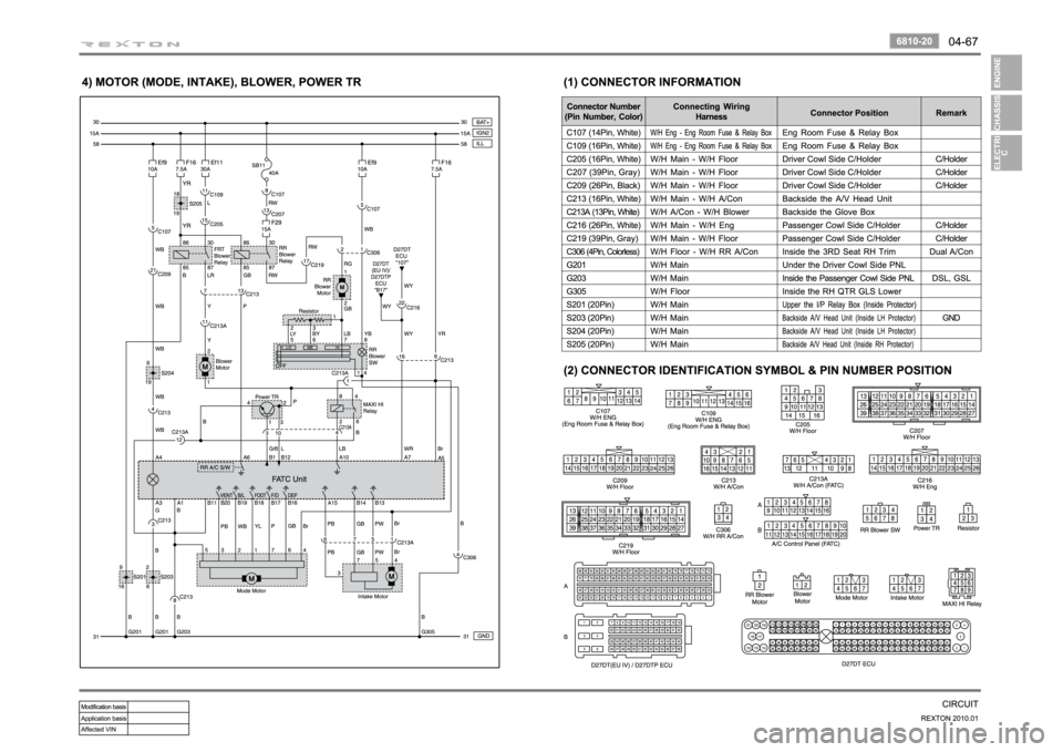SSANGYONG NEW REXTON 2010  Service Manual 