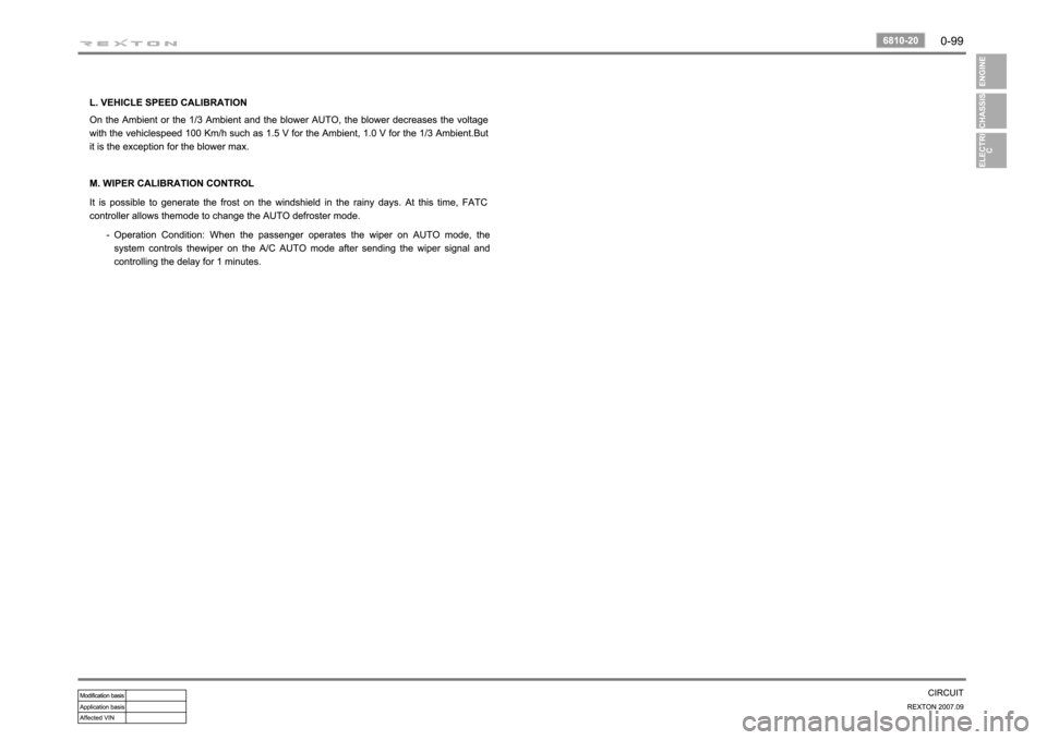 SSANGYONG REXTON 2007  Service Manual 