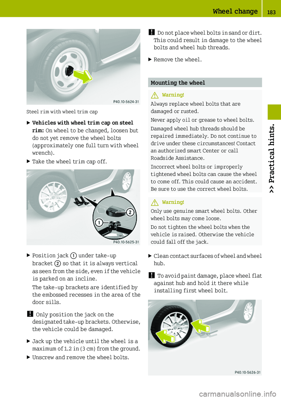 SMART FORTWO COUPE 2019  Owners Manual 
