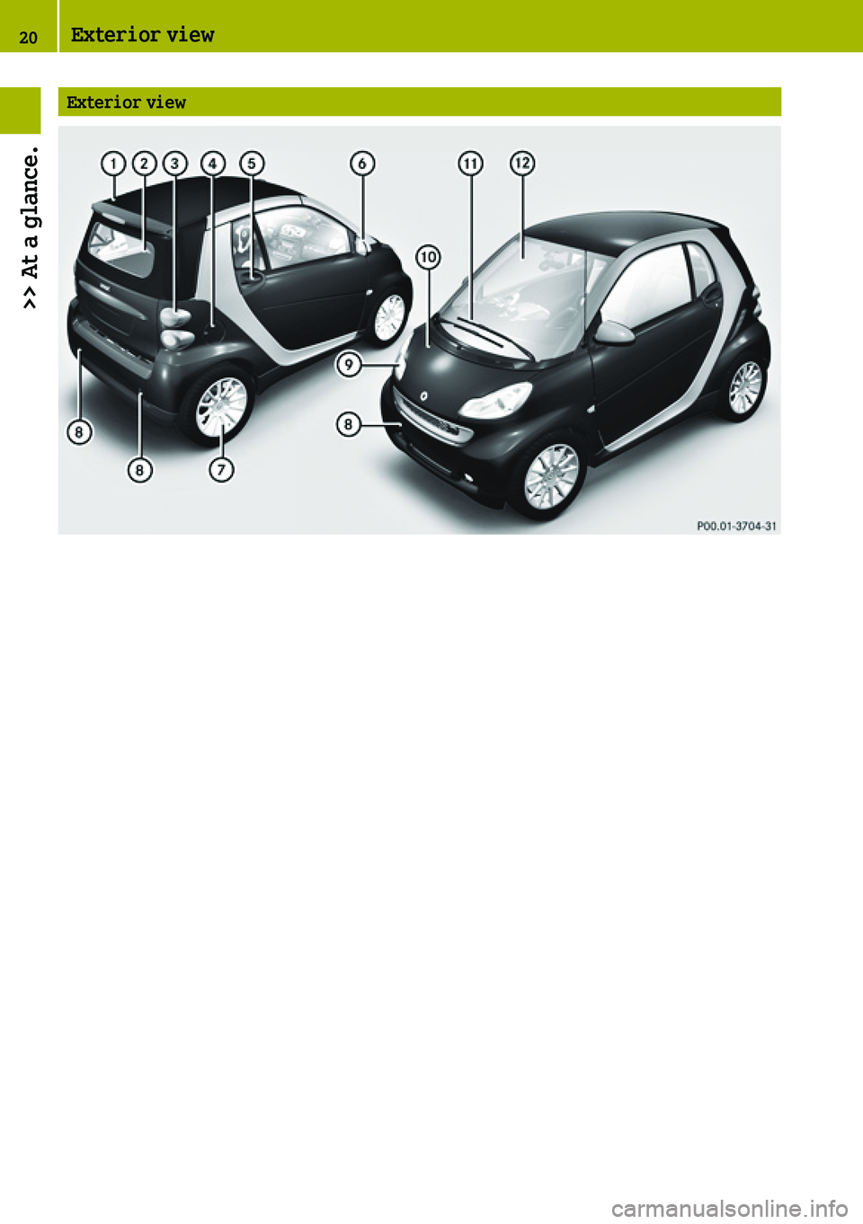 SMART FORTWO COUPE 2019  Owners Manual 