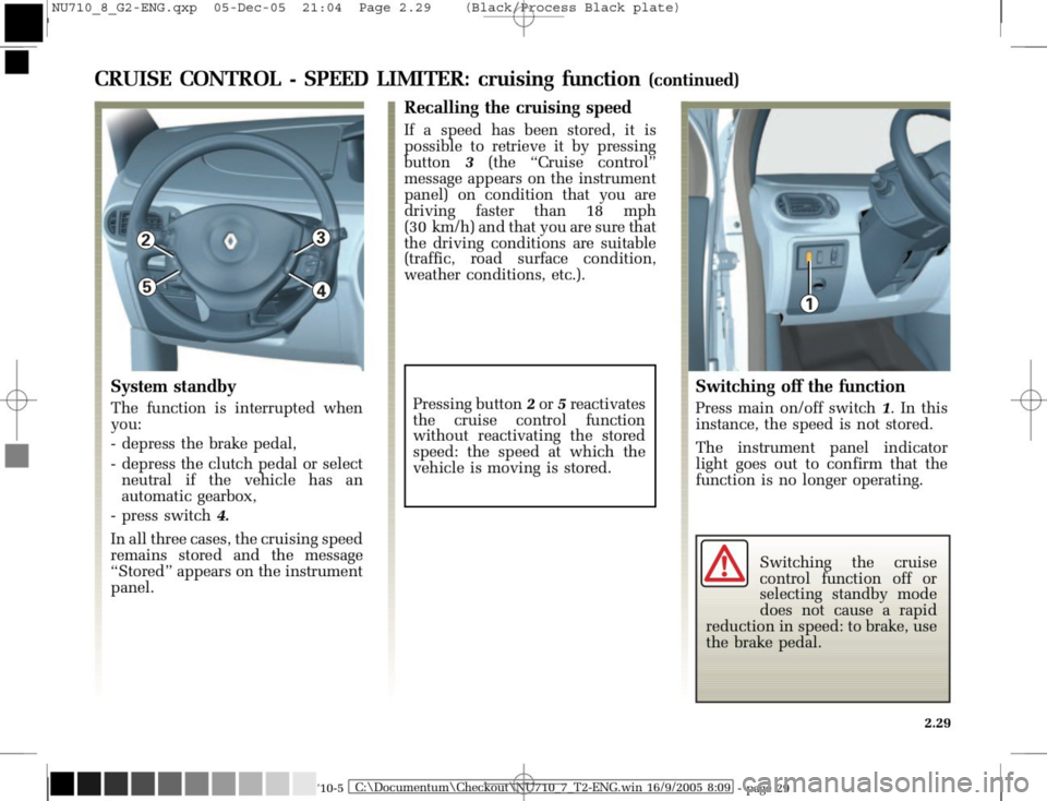 RENAULT MODUS 2008 1.G Owners Manual 
