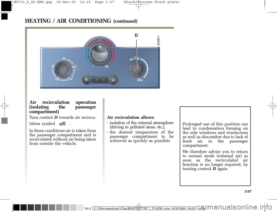 RENAULT MODUS 2008 1.G Owners Manual 