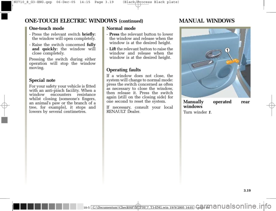 RENAULT MODUS 2008 1.G Owners Manual 