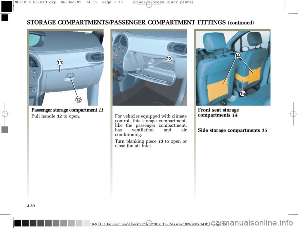 RENAULT MODUS 2008 1.G Owners Manual 