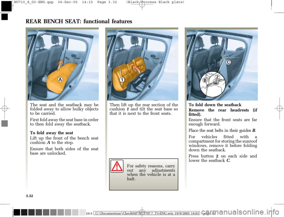 RENAULT MODUS 2008 1.G Owners Manual 