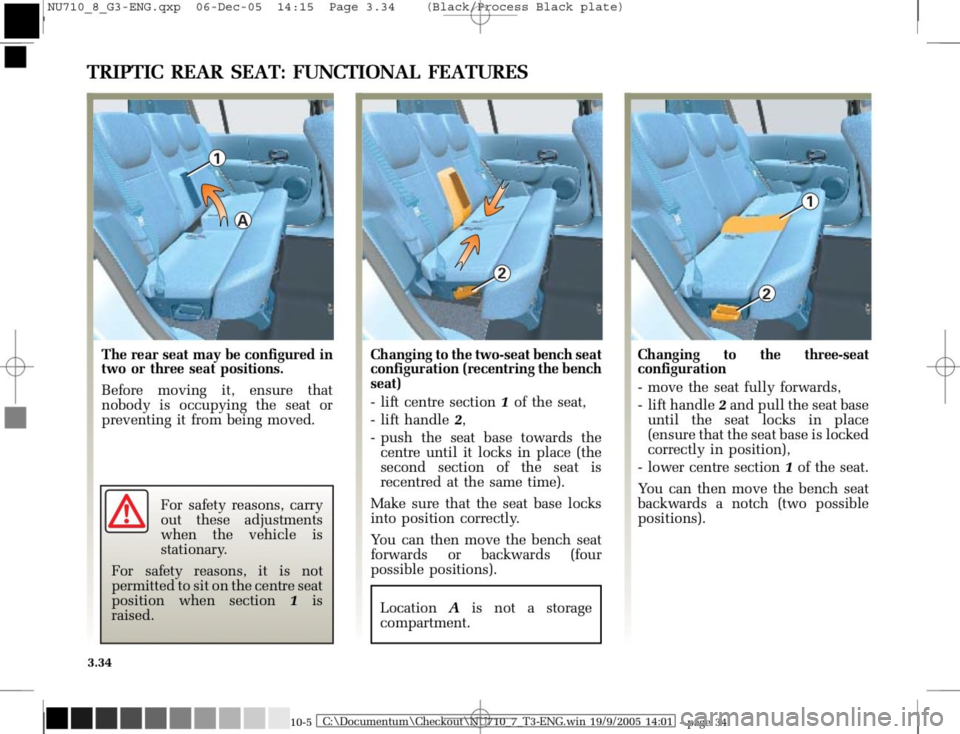 RENAULT MODUS 2008 1.G Owners Manual 