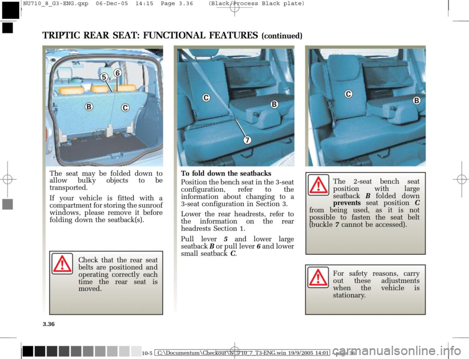 RENAULT MODUS 2008 1.G Owners Manual 