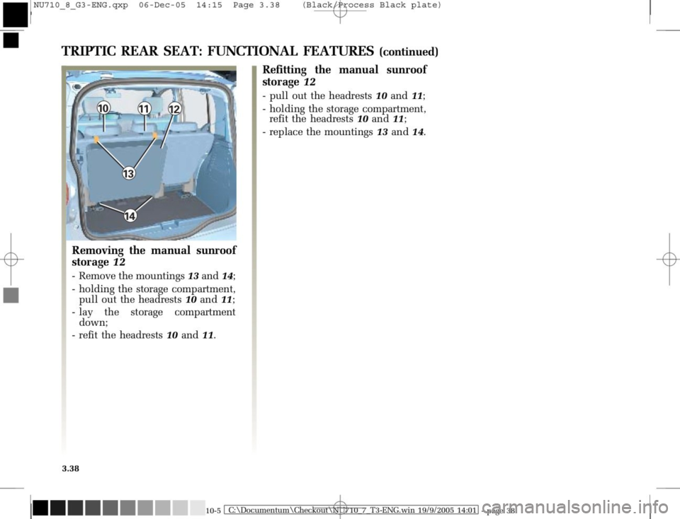 RENAULT MODUS 2008 1.G Owners Manual 