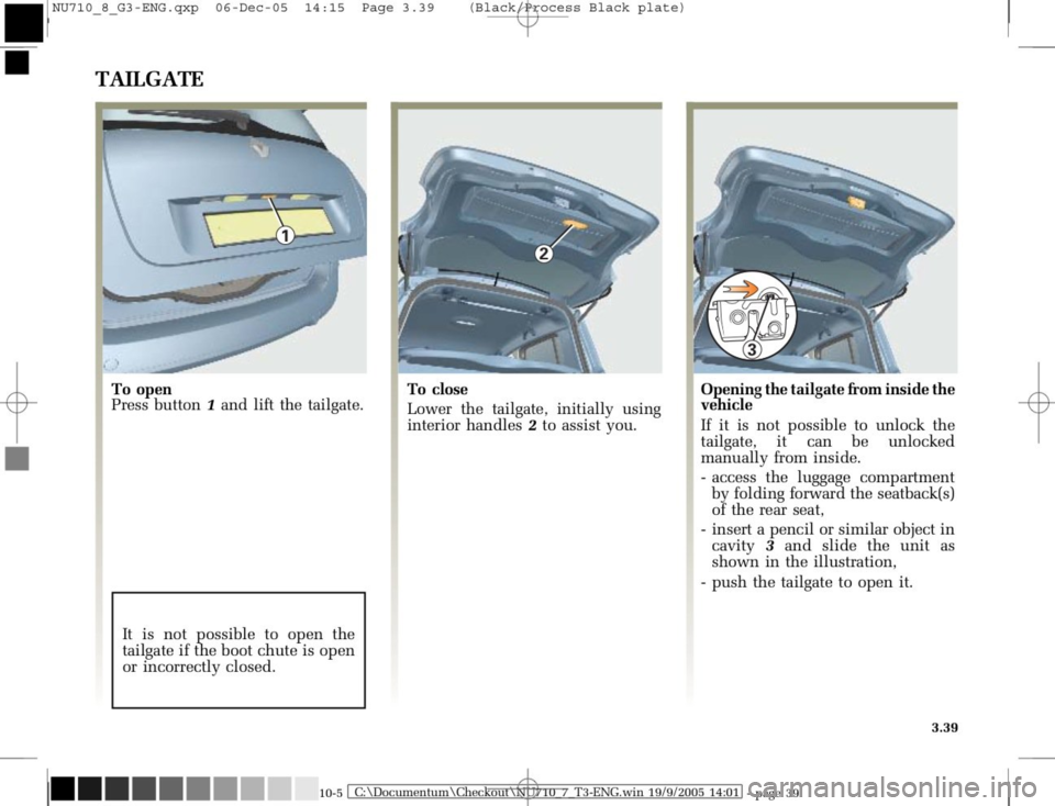 RENAULT MODUS 2008 1.G Owners Manual 