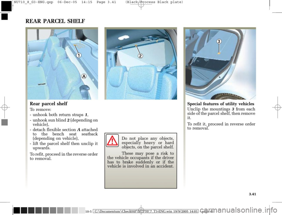 RENAULT MODUS 2008 1.G Owners Manual 