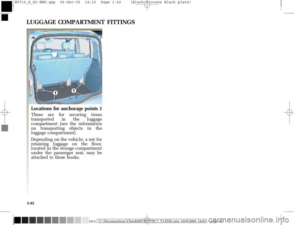 RENAULT MODUS 2008 1.G Owners Manual 