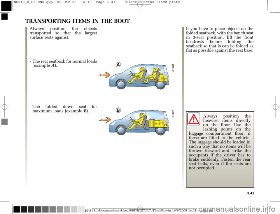 RENAULT MODUS 2008 1.G Owners Manual 