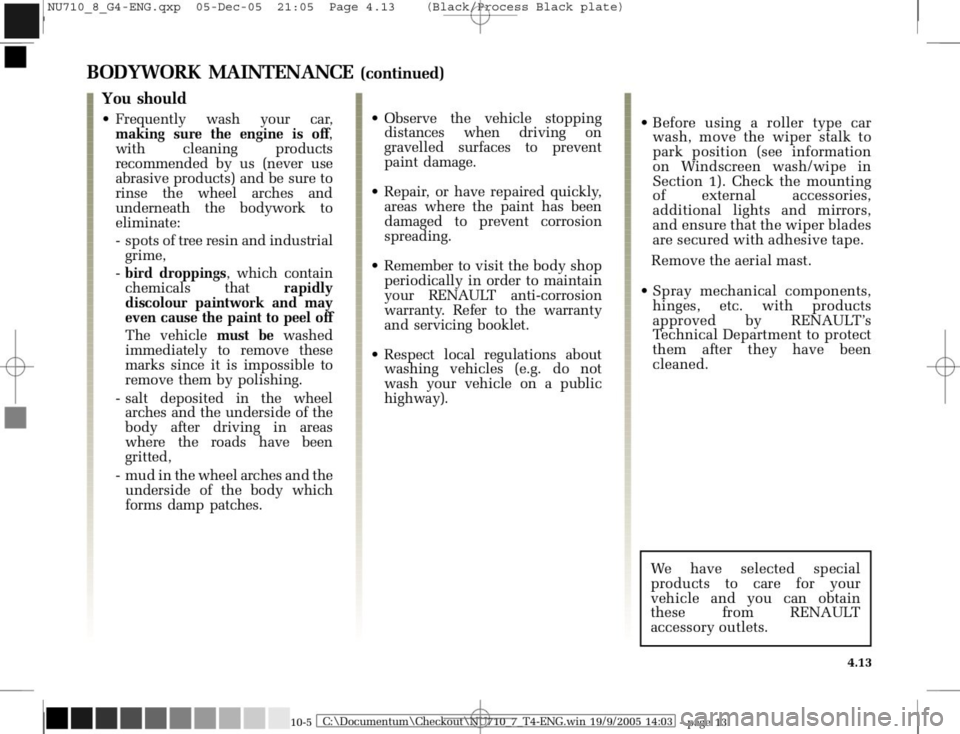 RENAULT MODUS 2008 1.G Owners Manual 