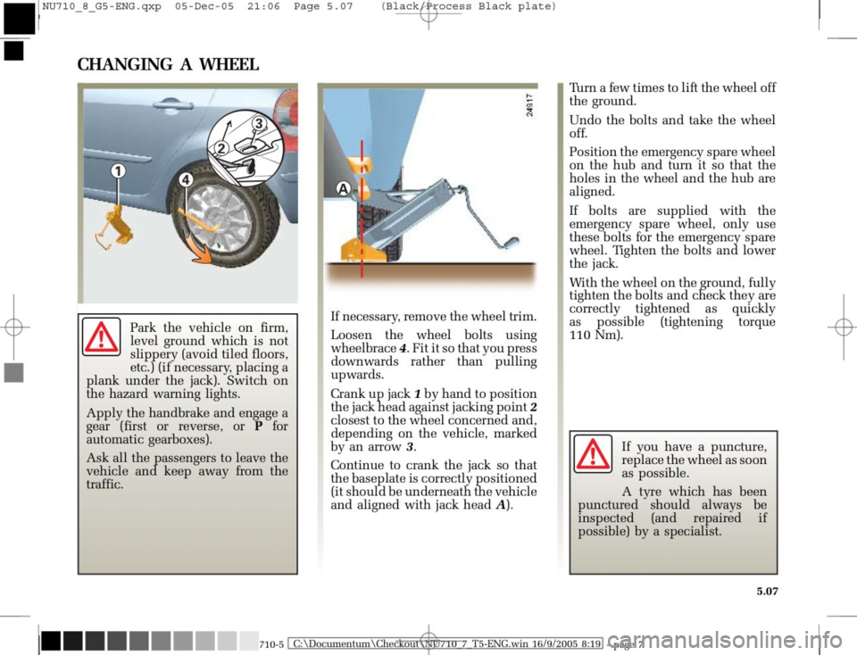 RENAULT MODUS 2008 1.G Owners Manual 
