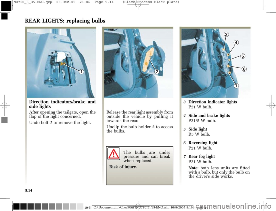 RENAULT MODUS 2008 1.G Owners Manual 
