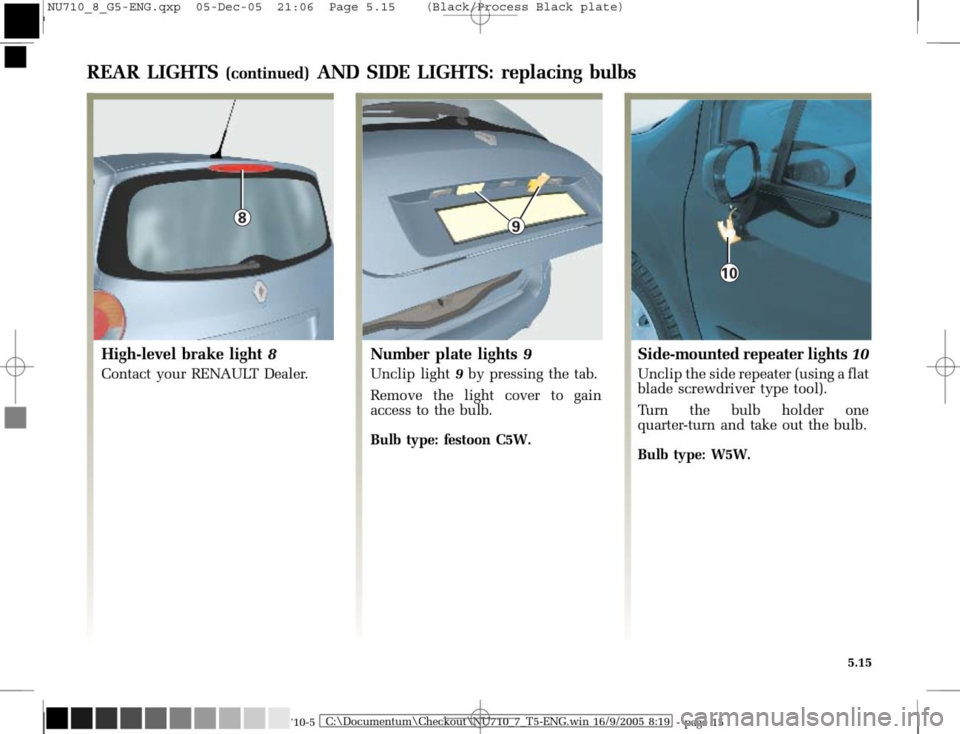 RENAULT MODUS 2008 1.G Owners Manual 