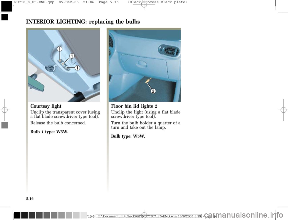RENAULT MODUS 2008 1.G Owners Manual 