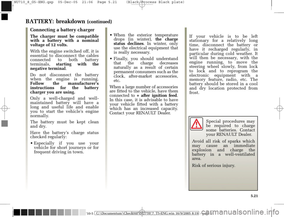 RENAULT MODUS 2008 1.G Owners Manual 
