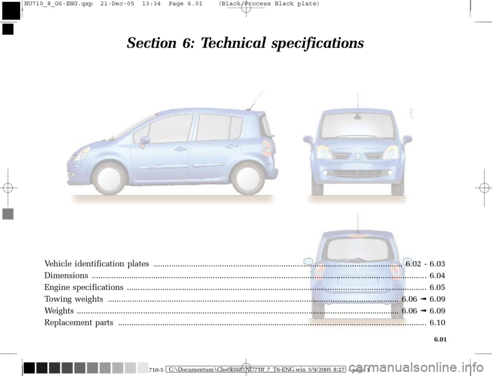 RENAULT MODUS 2008 1.G Owners Manual 
