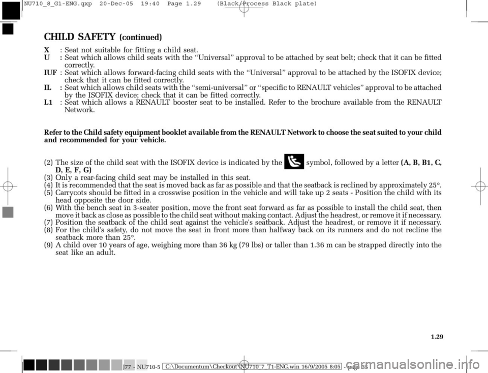 RENAULT MODUS 2008 1.G Owners Manual 
