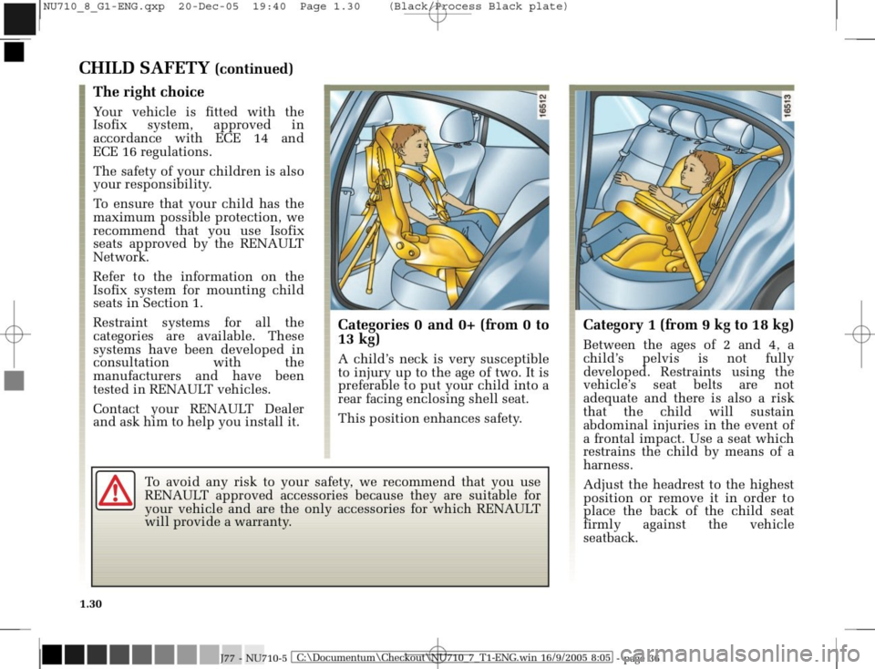 RENAULT MODUS 2008 1.G Owners Manual 