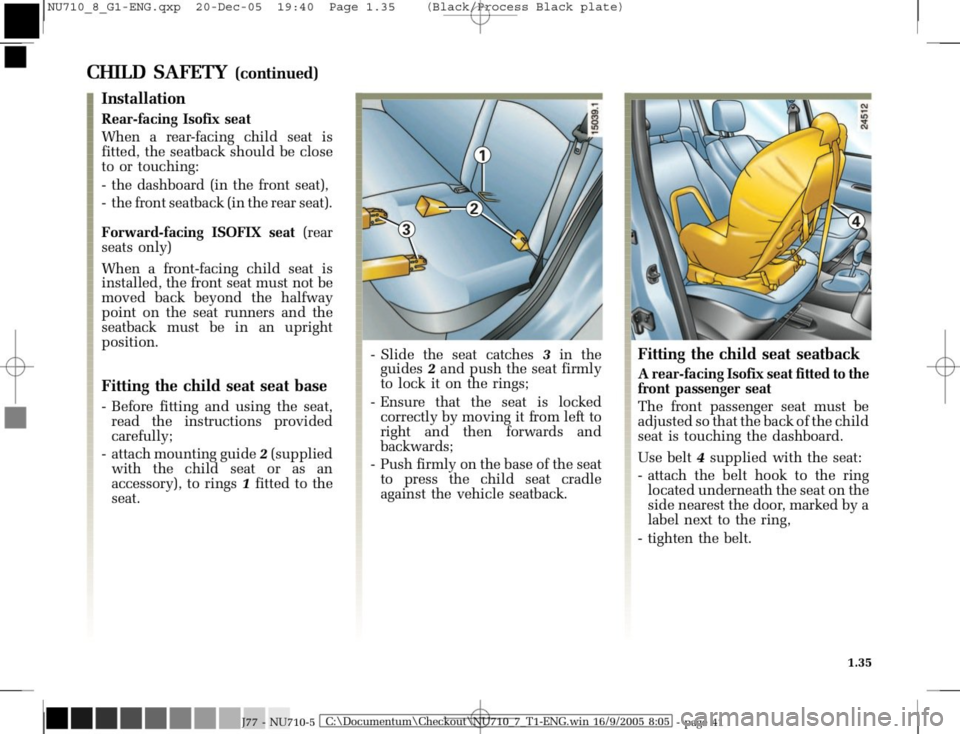 RENAULT MODUS 2008 1.G Owners Manual 