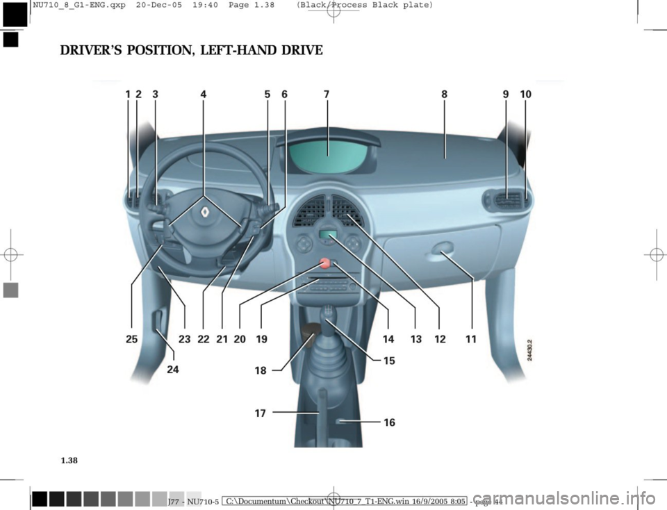 RENAULT MODUS 2008 1.G Owners Manual 