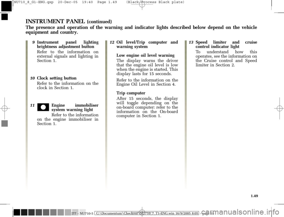 RENAULT MODUS 2008 1.G Owners Manual 