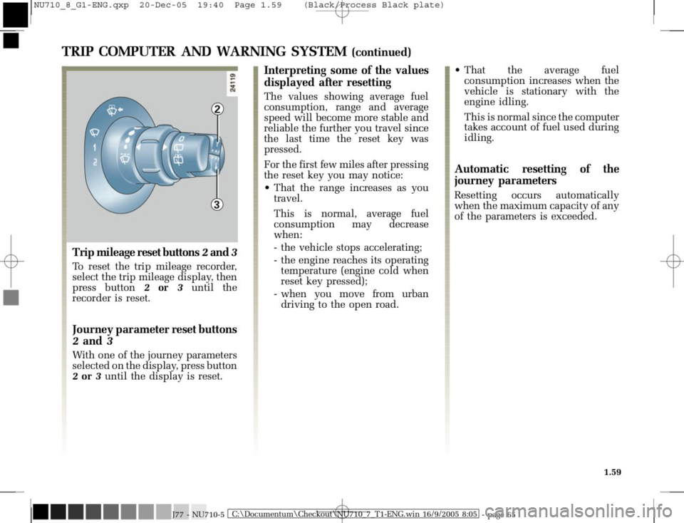 RENAULT MODUS 2008 1.G Owners Manual 