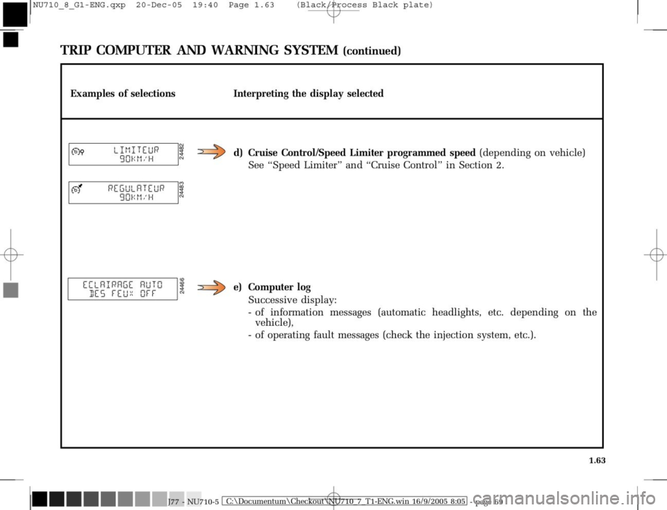 RENAULT MODUS 2008 1.G Owners Manual 