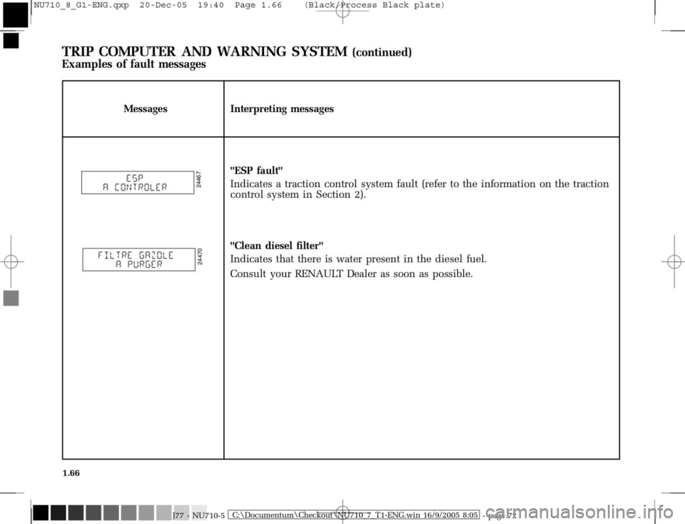 RENAULT MODUS 2008 1.G Owners Manual 