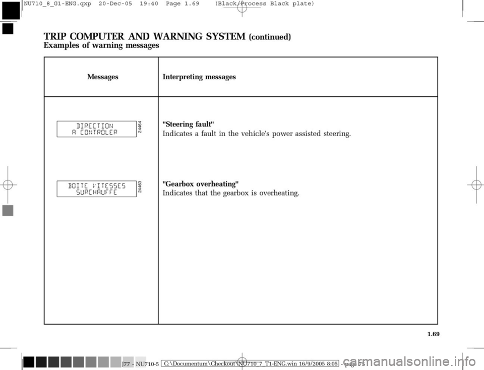RENAULT MODUS 2008 1.G Owners Manual 