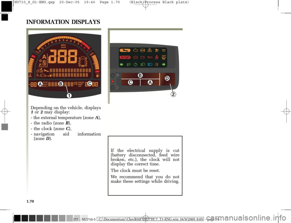 RENAULT MODUS 2008 1.G Owners Manual 