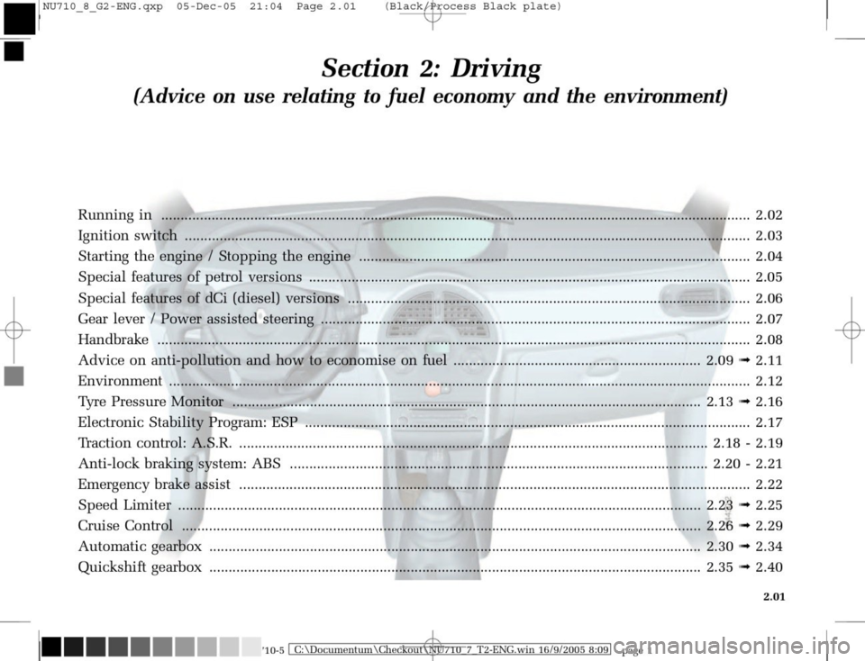 RENAULT MODUS 2008 1.G Owners Manual 