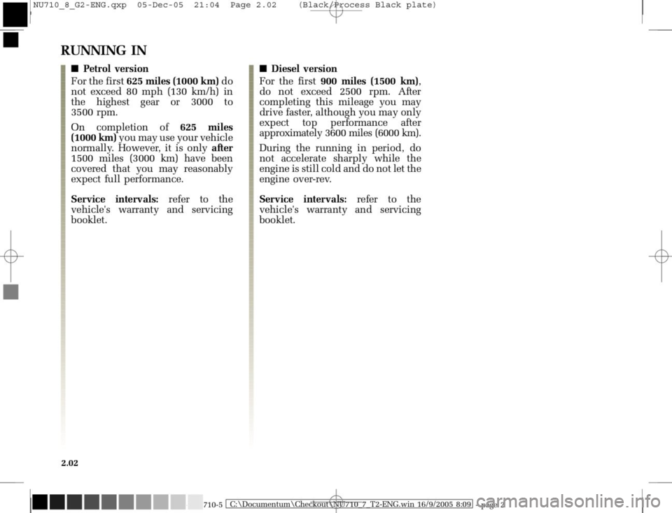 RENAULT MODUS 2008 1.G Owners Manual 