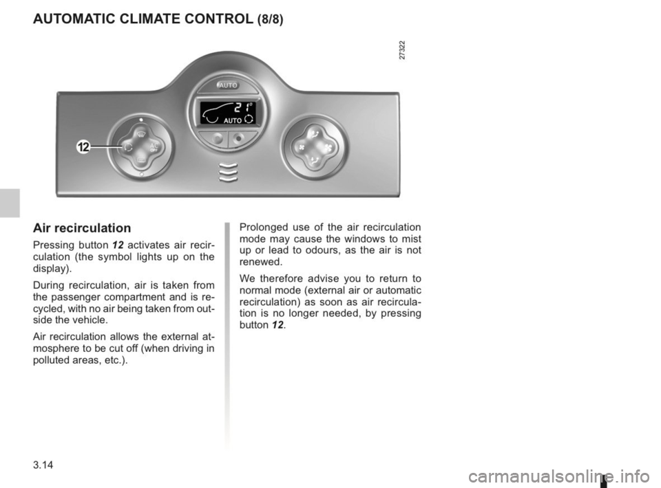 RENAULT KANGOO 2014 X61 / 2.G Owners Manual 