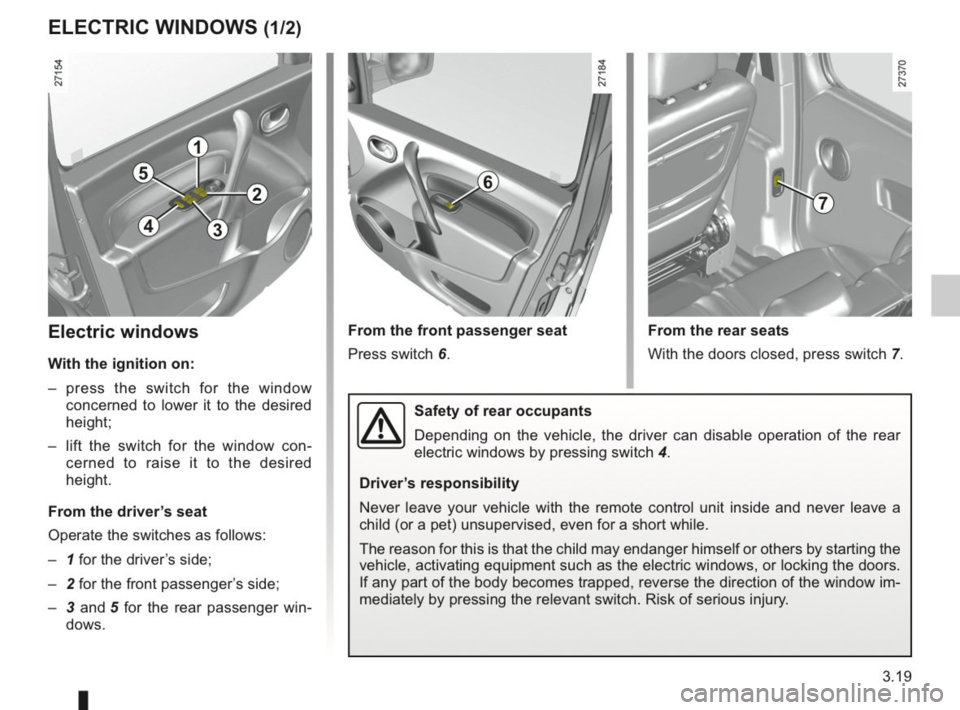 RENAULT KANGOO 2014 X61 / 2.G Owners Manual 
